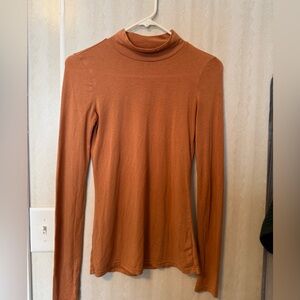 Aerie Terracotta Long Sleeve Top